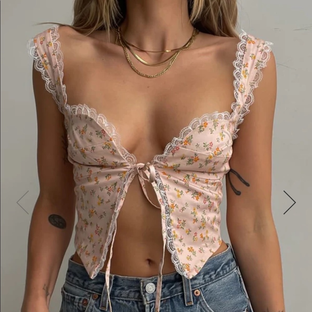 Rumours Vineyard haven tie top